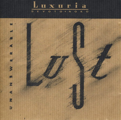 Luxuria - Unanswerable Lust (CD) VG+!!