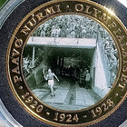 Paavo Nurmi  - 1920- 1924 - 1928. Kullanvärinen mitali kapse - pikkukuva 5