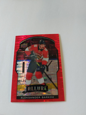 2020-21 Upper Deck Allure Red Rainbow #5 Aleksander Barkov