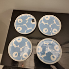 Unikko lautanen taivaansininen 4kpl (Marimekko) - pikkukuva 2