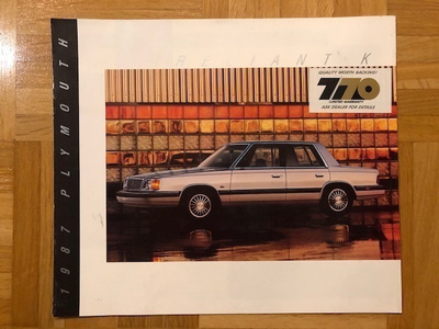 Esite Plymouth Reliant K 1987