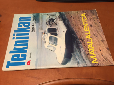 TEKNIIKAN MAAILMA 9/1971 HYVÄ