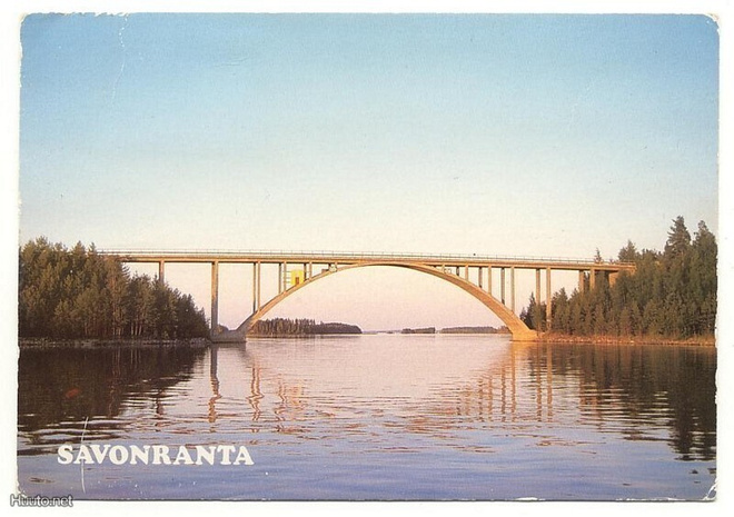 Savonranta Orivirran silta 1980-luku