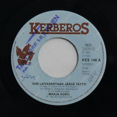 Single: Koski, Marja - Sun laivarantaan jäädä täytyi/Minkä..