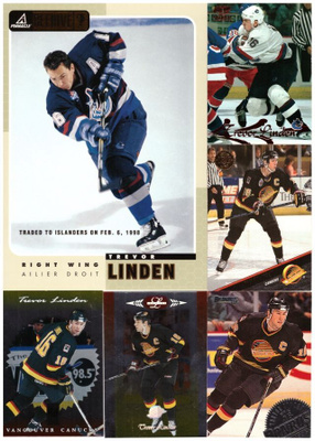6 x TREVOR LINDEN Vancouver Canucks