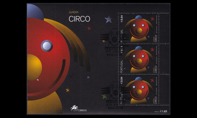 Portugali 2593BL176 o Europa sirkus (2002)