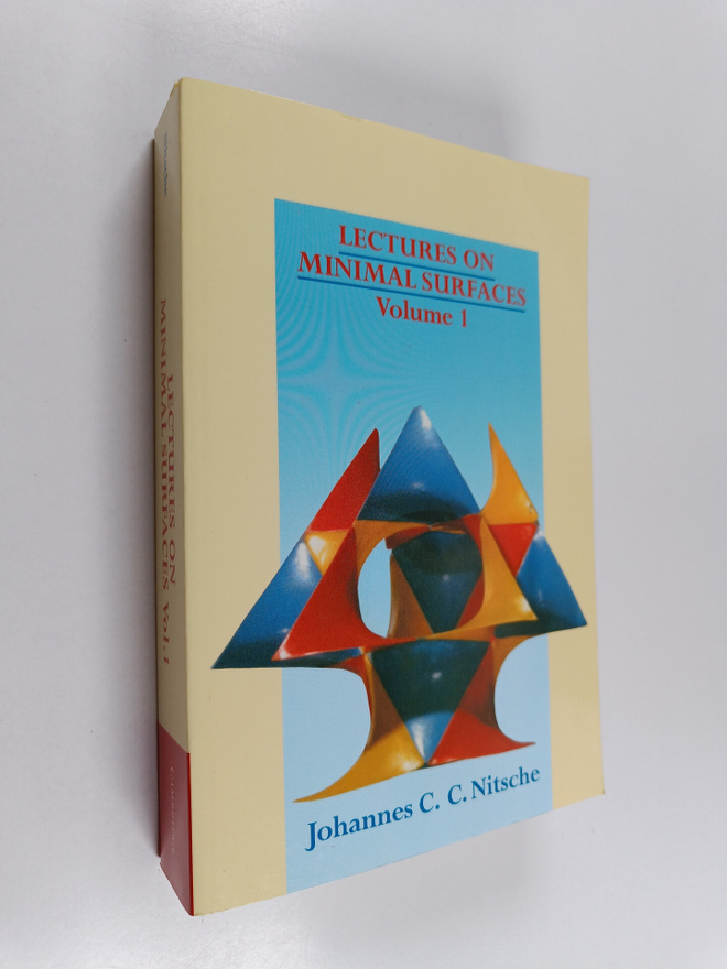 Johannes C. C. Nitsche : Lectures on Minimal Surfaces: Vo...