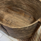 Museo/sisustuskohde Valtavan iso käsintehty vakka/leipävakka - pikkukuva 2
