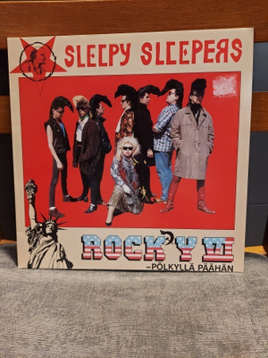 SLEEPY SLEEPERS - ROCK'Y VI - PÖLKYLLÄ PÄÄHÄN LP