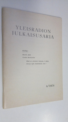 Yleisradion julkaisusarja 4/1974