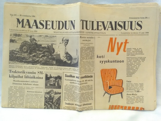 Maaseudun Tulevaisuus 11.9.1954