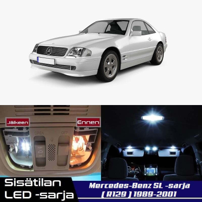 Mercedes-Benz SL (R129) Sisätilan LED-sarja 12-o
