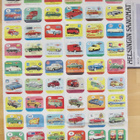 VANHA Mainos Juliste Paulig 120 v Autot Kahvikortit - pikkukuva 1