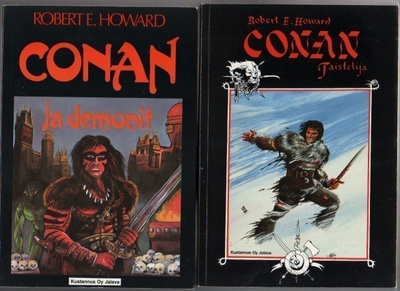 Howard R.E.: Conan 1-3, Jalava 1990-1991, 1.p., nid., K4
