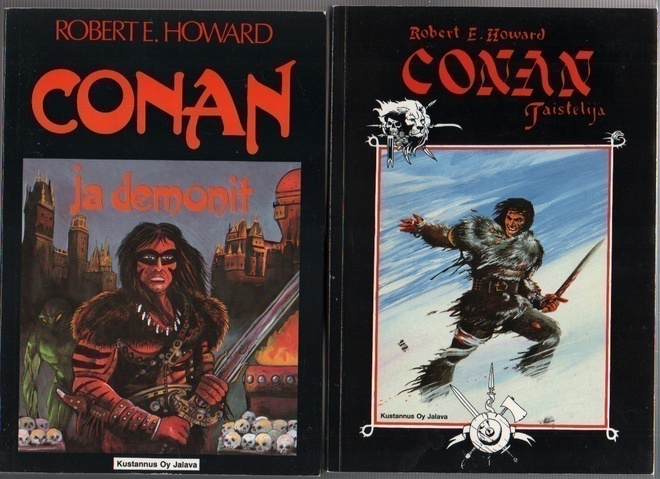Howard R.E.:  Conan 1-3, Jalava 1990-1991, 1.p., nid., K4