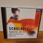 Schulhoff:Concertos Alla Jazz-Andreas Delfs CD - pikkukuva 1
