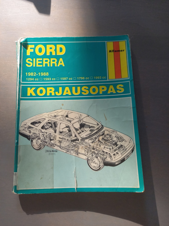 Alfamer: Ford Sierra korjausopas 1982-1988