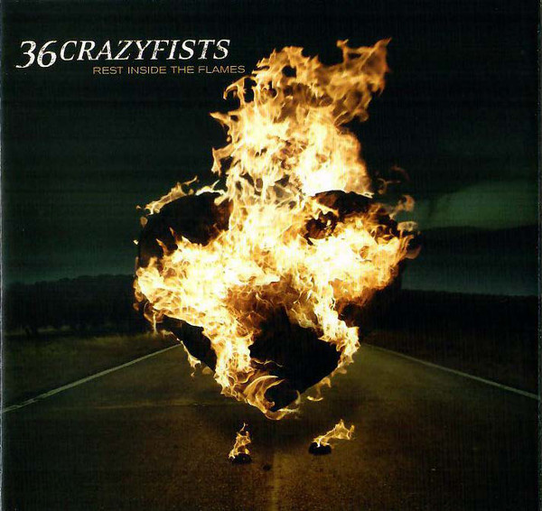 36 Crazyfists - Rest Inside The Flames (CD) HYVÄ KUNTO!!