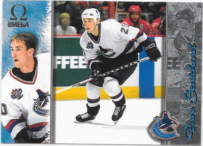1997-98 Pacific Omega #235 Dave Scatchard Vancouver RC
