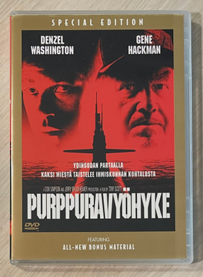 Purppuravyöhyke (1995) Denzel Washington & Gene Hackman