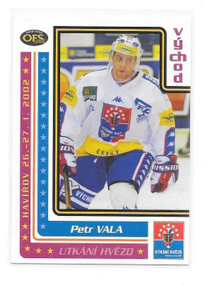 2002-03 OFS Utkani #H21 Petr Vala Havirov ex- Ilves