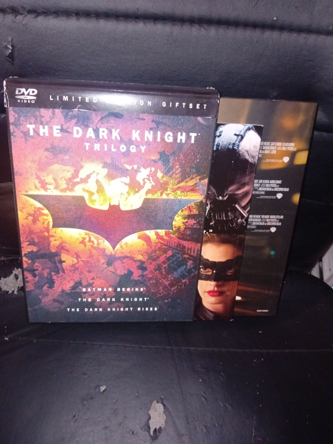6DVD Batman The Dark Knight trilogy ( SIS POSTIKULU )
