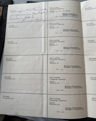 Osuustodistus Helsingin Puhelinyhdistys 1939