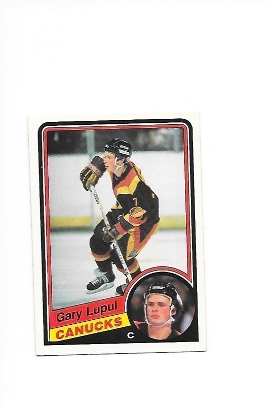 1984-85 OPC #323 Gary Lupul Vancouver Canucks