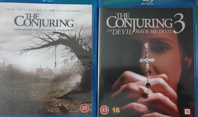 THE CONJURIN 1 - THE CONJURING 3 BLU-RAY