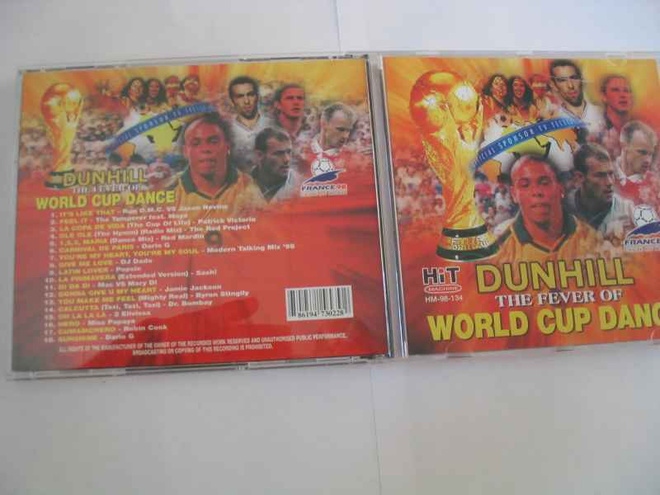DUNHILL THE FEVWE OF WORLD CUP DANCE