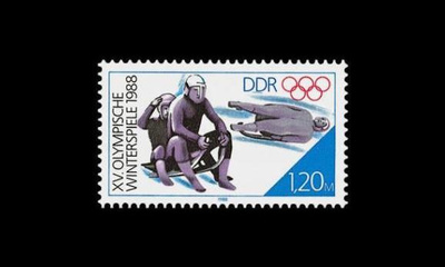 DDR 3144 ** Calgaryn talviolympialaiset (1988)