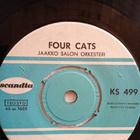 SINGLE- LEVY: FOUR CATS  SCANDIA KS 499 - pikkukuva 2