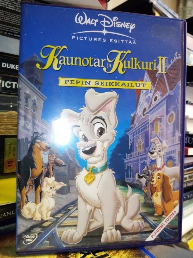 DVD KAUNOTAR JA KULKURI II :  Pepin seikkailut ( SIS POSTIKU