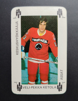 1974 Typotor Veli-Pekka Ketola Porin Ässät