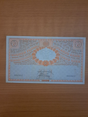 20 markkaa 1909