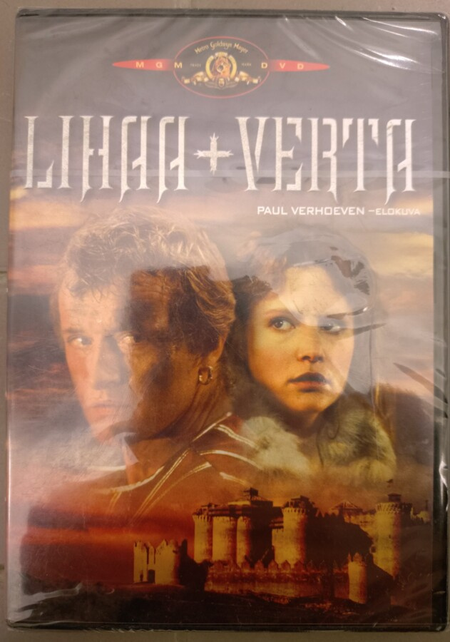 LIHAA + VERTA (1985) uusi-DVD,Rutger Hauer, Paul Verhoeven