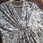 Sandwich Beige kuviollinen TrikooMekko / Mekko - koko L - pikkukuva 4