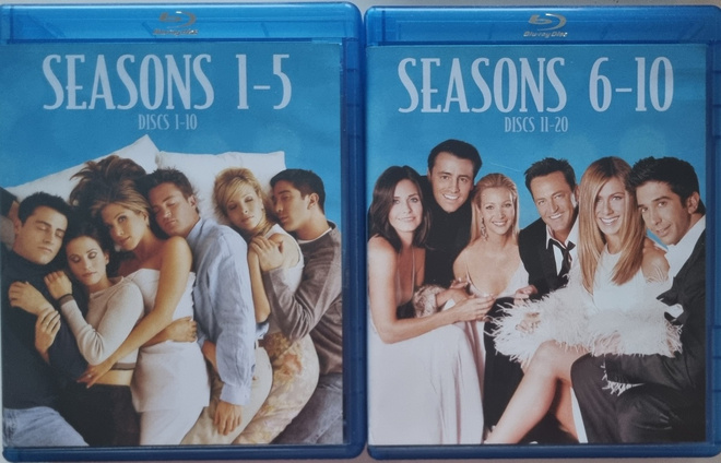 FRENDIT, KAUDET 1-10 - KOKO SARJA BLU-RAY (20 DISC)