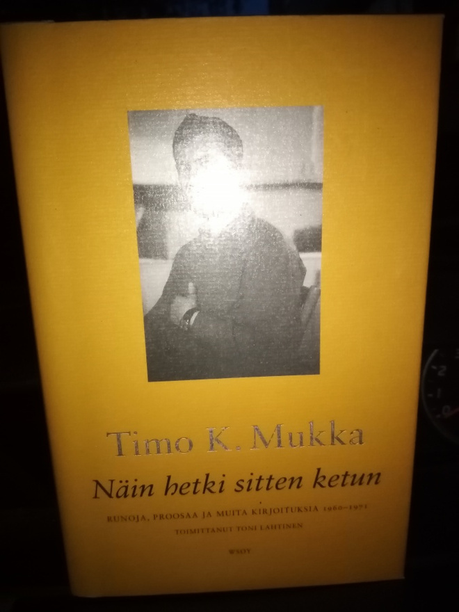 Timo K. Mukka :  Näin hetki sitten ketun ( SIS POSTIKULU)