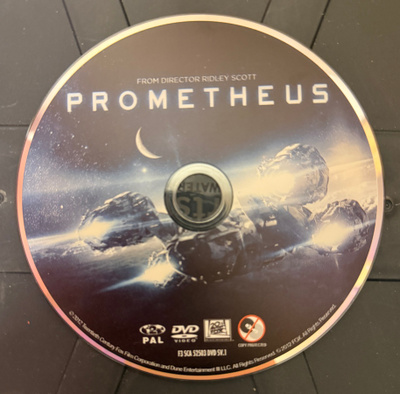 PROMETHEUS (DVD) VAIN PELKKÄ DVD LEVY