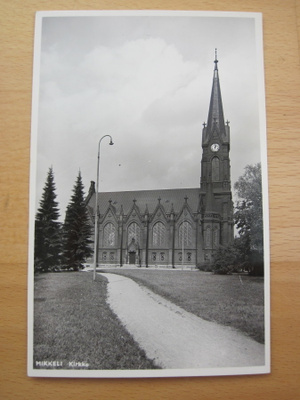 VANHA Postikortti Mikkeli 1950-l Alkup. Mallikappale