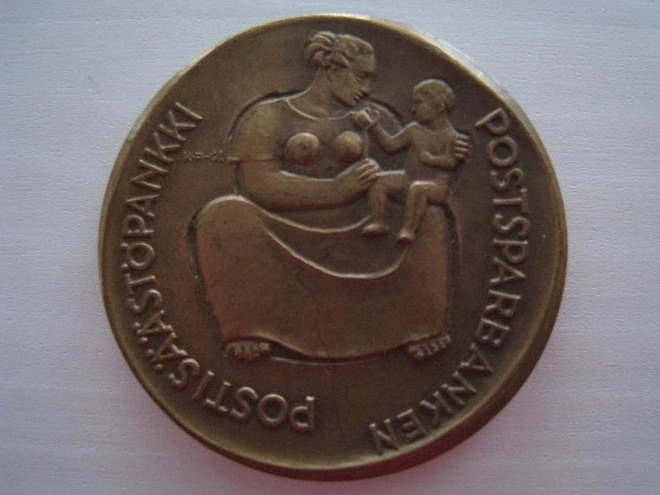 Postisäästöpankki mitali 1886-1961