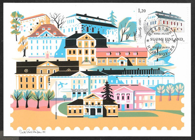 Suomalaisia kartanoita 1982 FDC (LAPE 906)