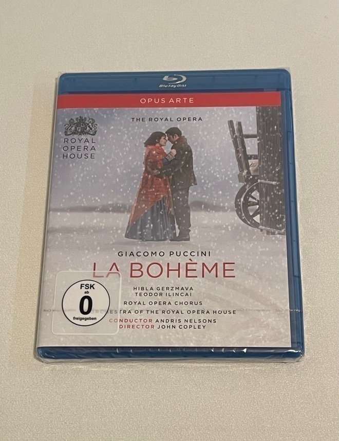 Giacomo Puccini - La bohème (ooppera-Blu-ray)