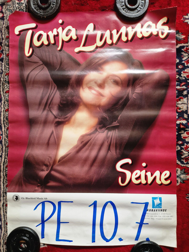 Tarja Lunnas Seine Keikkajuliste 14 .66×50cm