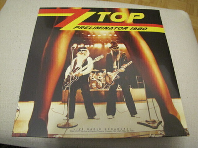 ZZ Top Preliminator 1980 lp muoveissa