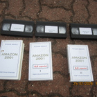 KERÄILYHARVINAISUUS: Duncker Amazon 2001 VHS-sarja SIGNEERAU - pikkukuva 1