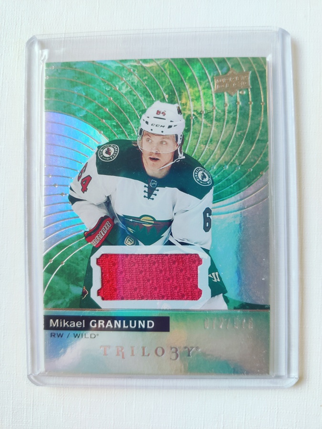 Mikael Granlund - 17-18 Trilogy Green Radiant Jersey /576
