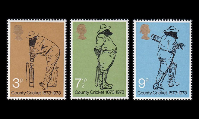 Iso-Britannia 621-3 ** Kriketti (1973)