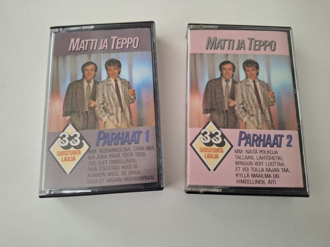 MATTI & TEPPO - PARHAAT 1 ja 2 c-kasetti